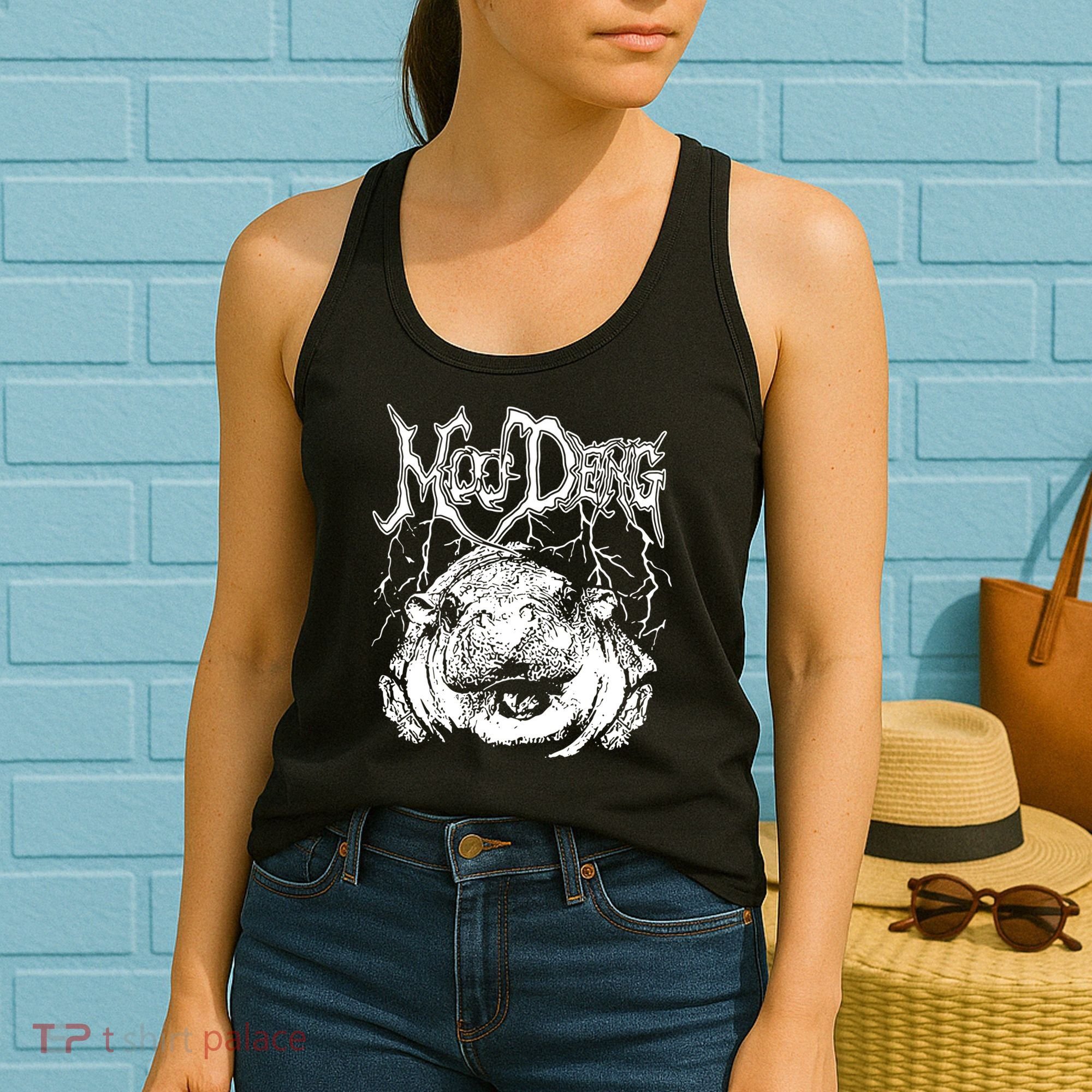 Moo Deng Metal Women's Tank Top