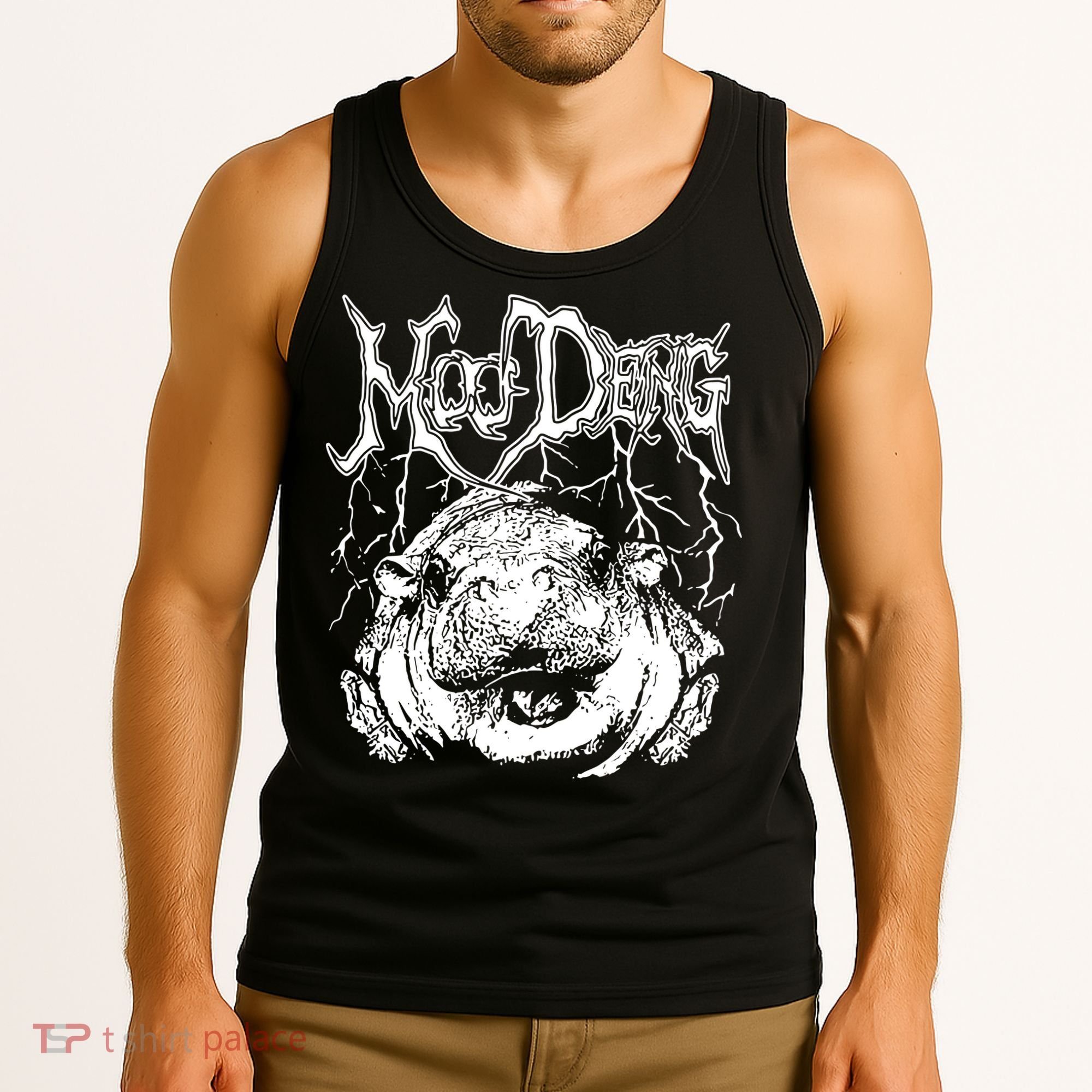Moo Deng Metal Tank Top