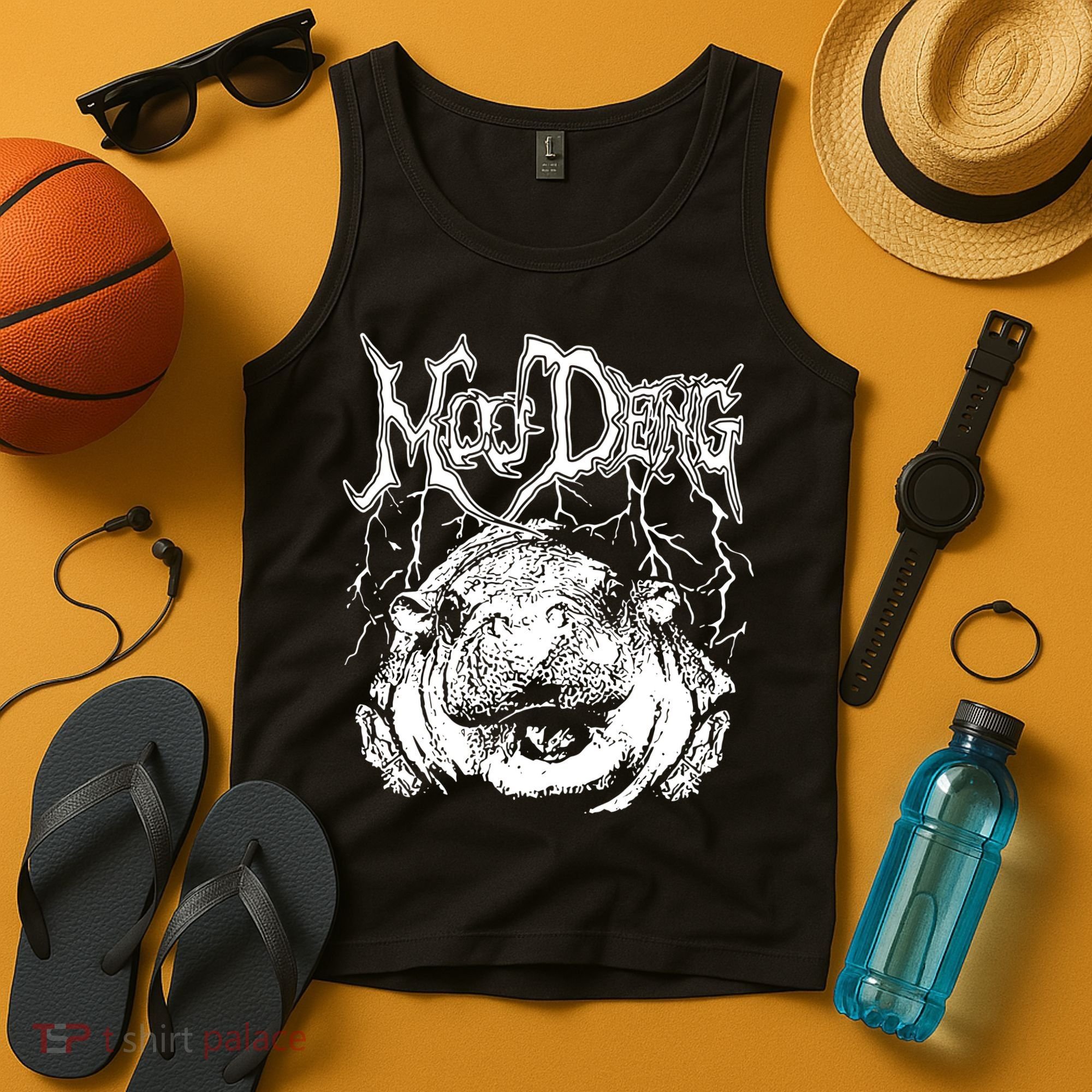 Moo Deng Metal Tank Top
