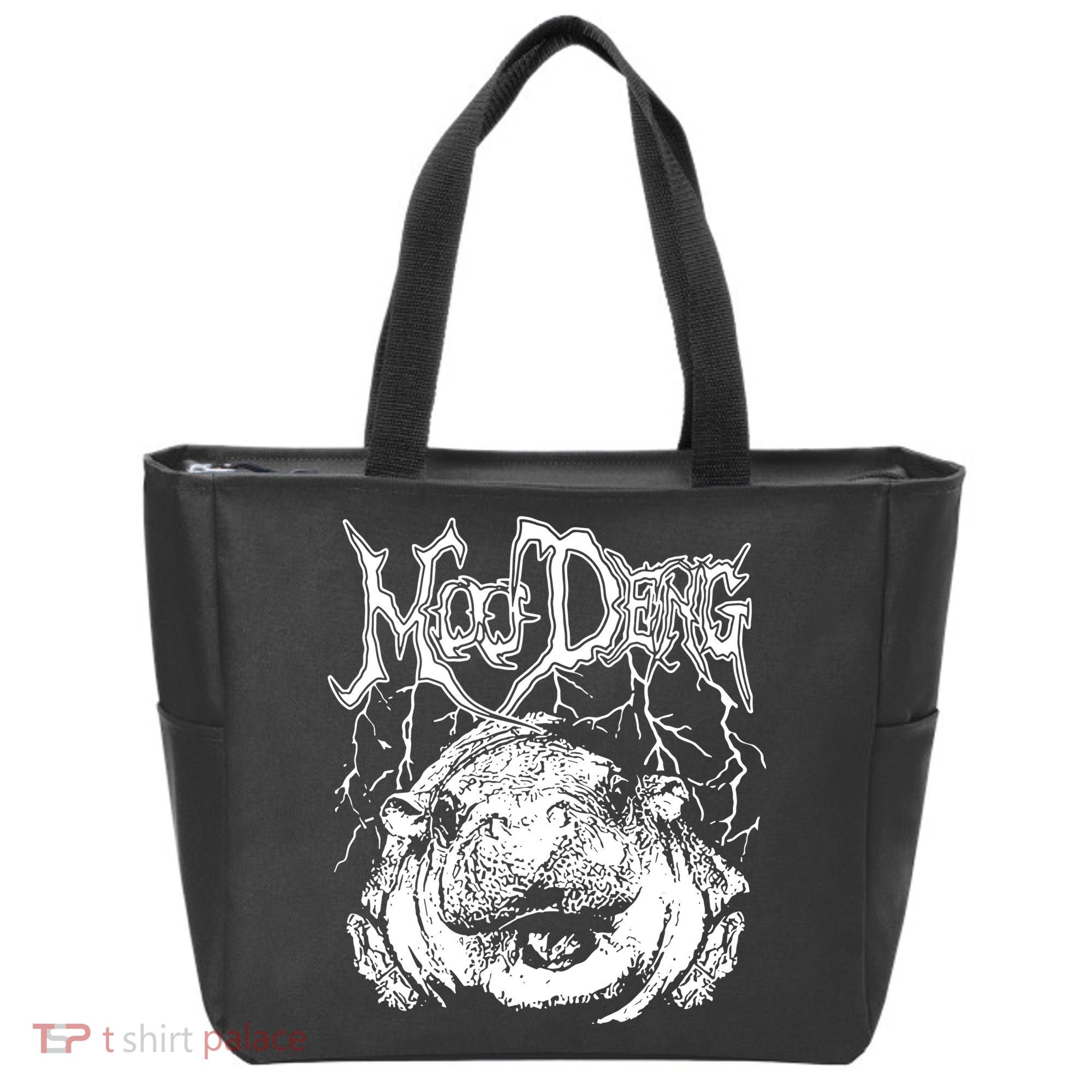 Moo Deng Metal Tote Bag