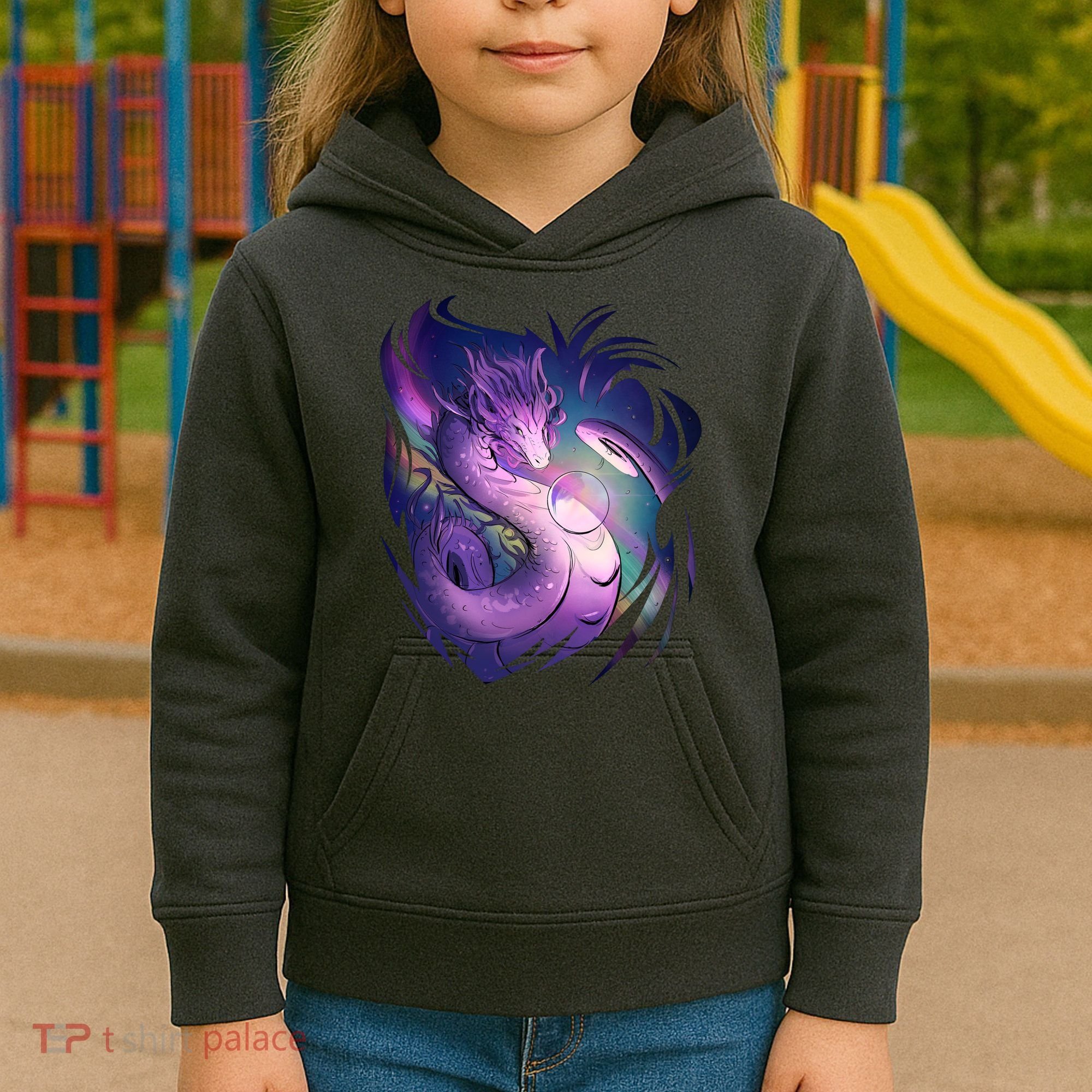 Mystical Dragon Kids Hoodie