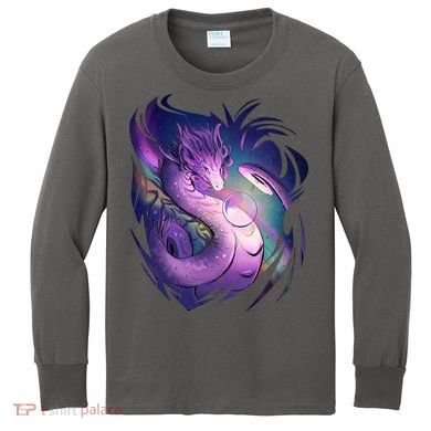 Mystical Dragon Kids Long Sleeve Shirt