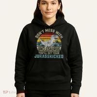 Mens Don't Mess With Unclesaurus You'll Get Jurasskicked Uncle Hoodie thumb 5