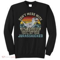 Mens Don't Mess With Unclesaurus You'll Get Jurasskicked Uncle Sweatshirt thumb 0