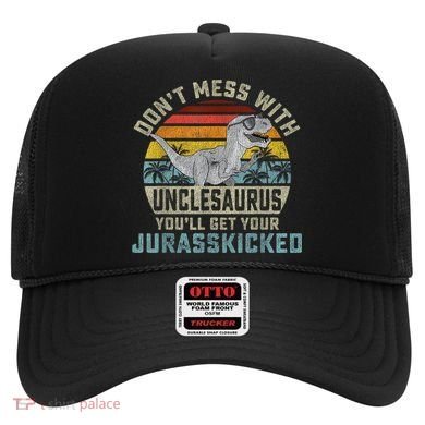 Mens Don't Mess With Unclesaurus You'll Get Jurasskicked Uncle Hat