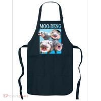 Moo Deng Meme Hippo Funny Apron thumb 0