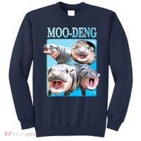 Moo Deng Meme Hippo Funny Sweatshirt thumb 0