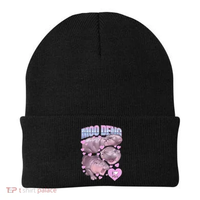 Moo Deng Beanie