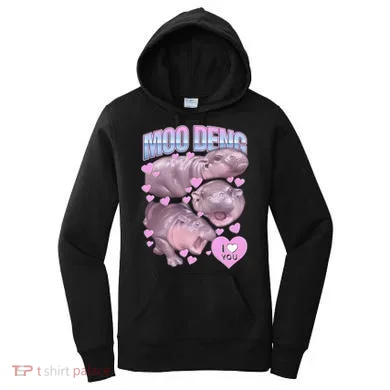 Moo Deng Women's Hoodie