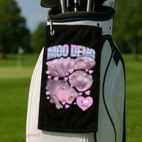 Moo Deng Golf Towel thumb 2