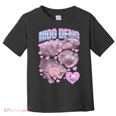 Moo Deng Toddler T-Shirt