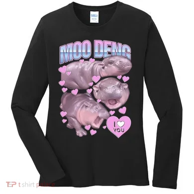 Moo Deng Women's Long Sleeve Shirt