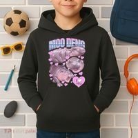 Moo Deng Kids Hoodie thumb 2