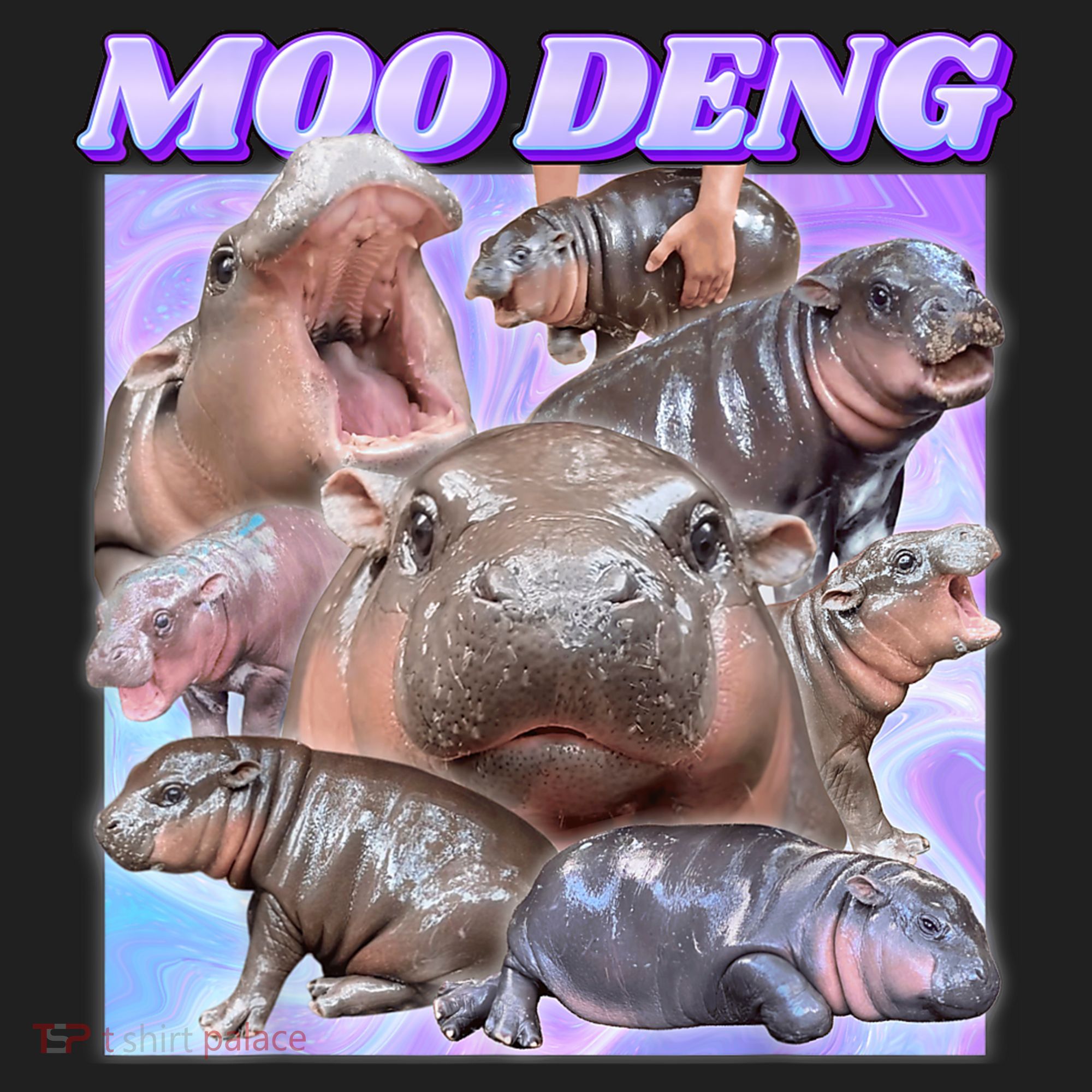 Moo Deng Meme Hippo Beanie