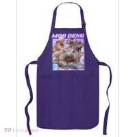 Moo Deng Meme Hippo Apron thumb 0