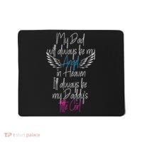 My Dad My Angel In Heaven In Loving Memory Of My Dad Mousepad thumb 0