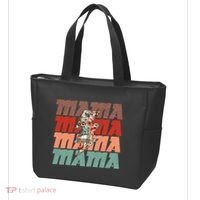 Mothers Day Mama Lightning Rose Pattern Tote Bag thumb 3