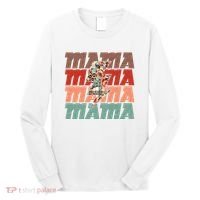 Mothers Day Mama Lightning Rose Pattern Long Sleeve Shirt thumb 0