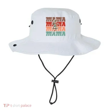 Mothers Day Mama Lightning Rose Pattern Bucket Hat