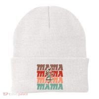 Mothers Day Mama Lightning Rose Pattern Beanie thumb 0