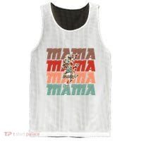 Mothers Day Mama Lightning Rose Pattern Mesh Reversible Basketball Jersey Tank thumb 0