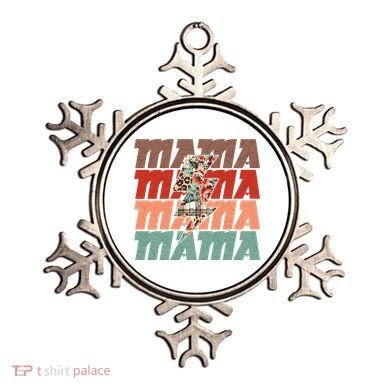 Mothers Day Mama Lightning Rose Pattern Ornament