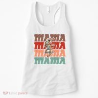 Mothers Day Mama Lightning Rose Pattern Women's Tank Top thumb 0