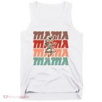 Mothers Day Mama Lightning Rose Pattern Tank Top thumb 0