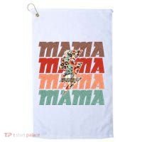 Mothers Day Mama Lightning Rose Pattern Golf Towel thumb 0