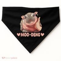 Moo Deng USA-Made Doggie Bandana thumb 0