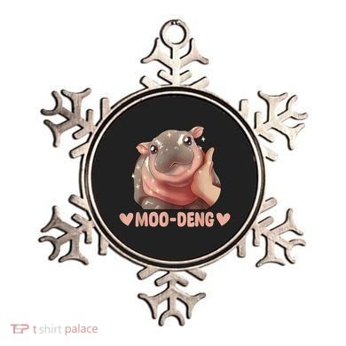 Moo Deng Ornament