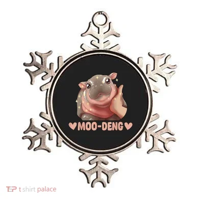 Moo Deng Ornament