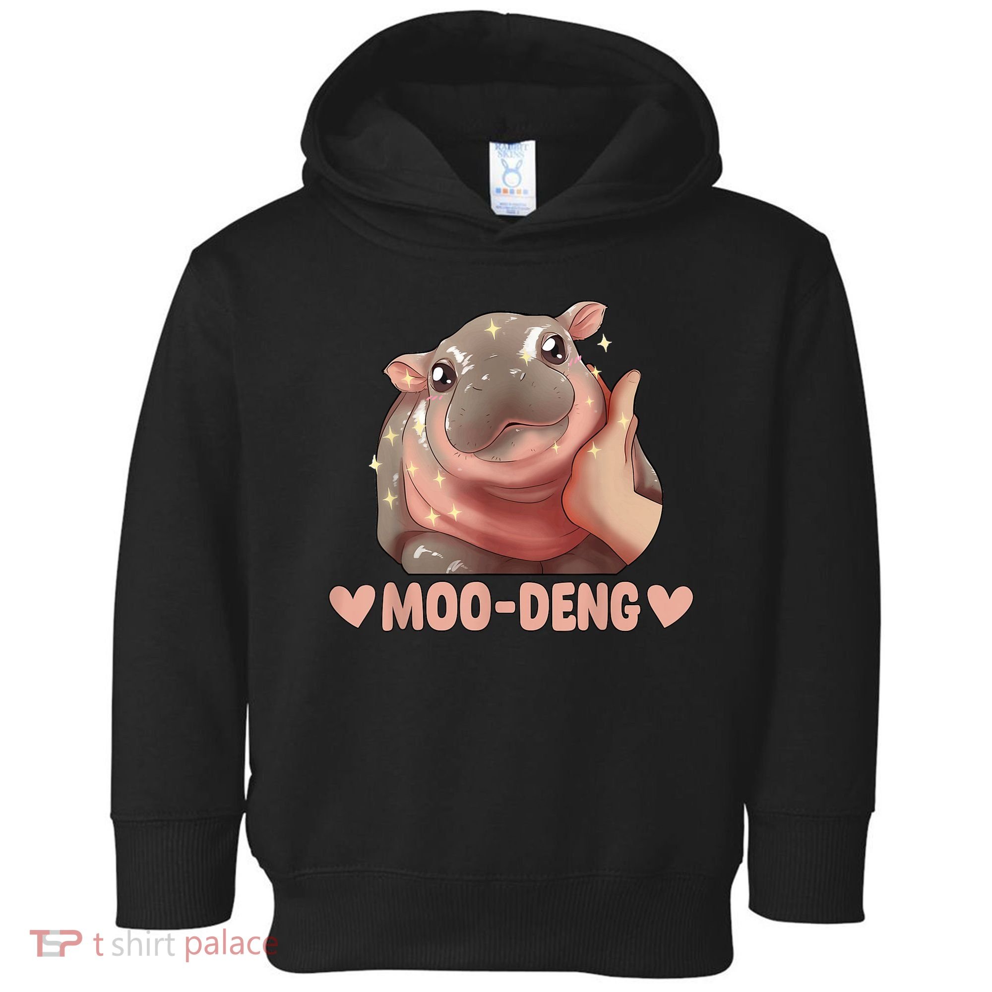 Moo Deng Toddler Hoodie