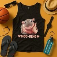 Moo Deng Tank Top thumb 4