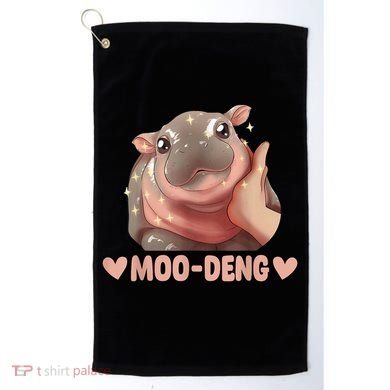 Moo Deng Golf Towel