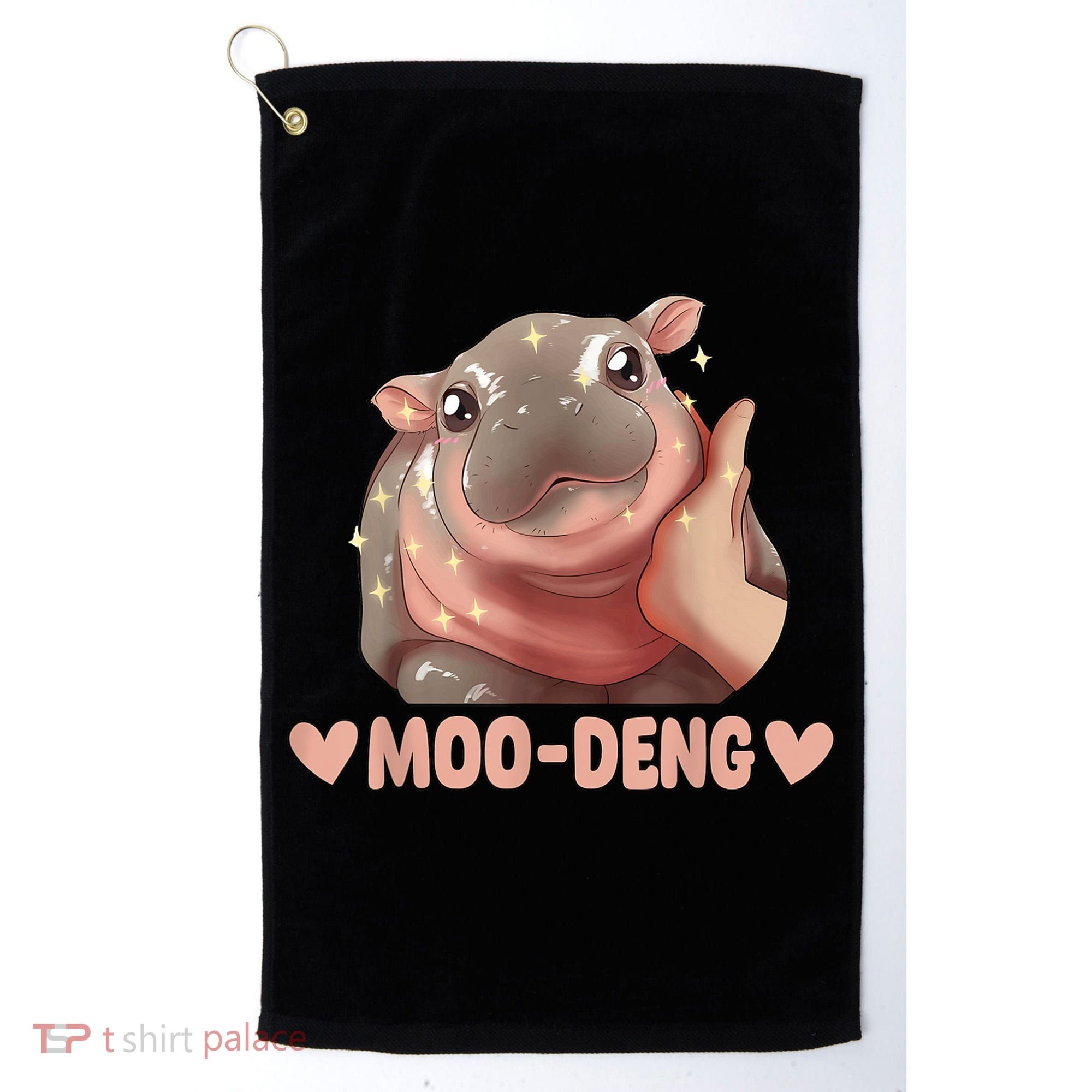 Moo Deng Golf Towel
