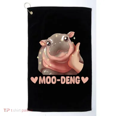 Moo Deng Golf Towel