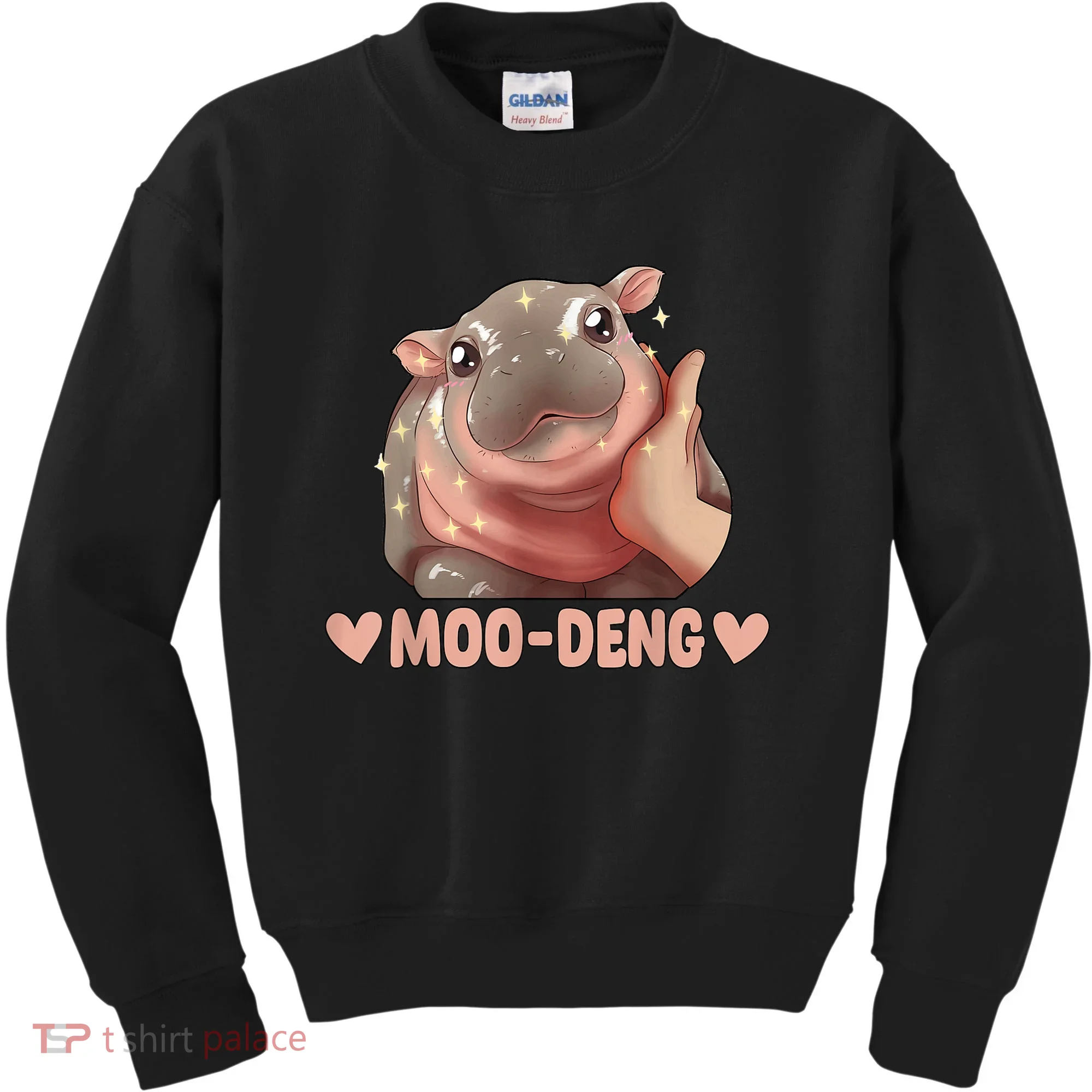 Moo Deng Kids Sweatshirt