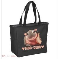 Moo Deng Tote Bag thumb 2
