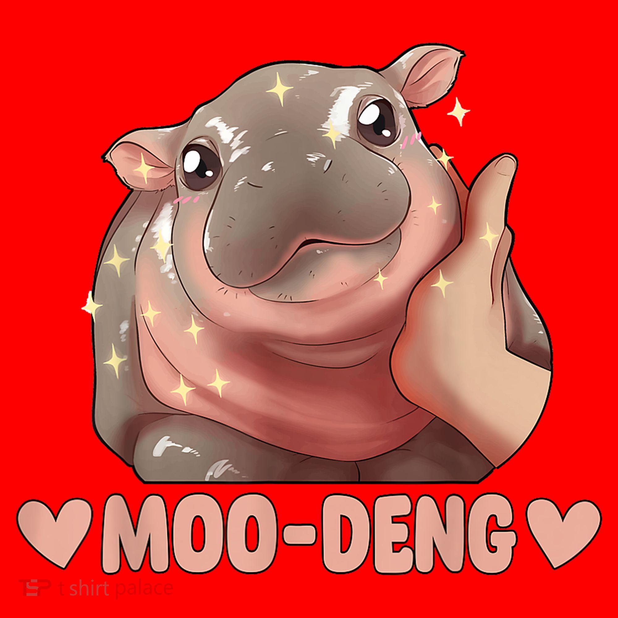 Moo Deng Santa Hat