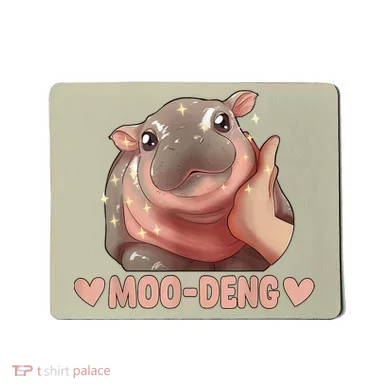 Moo Deng Mousepad