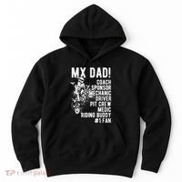 Mx Dad Moto Cross Dad Hoodie thumb 0