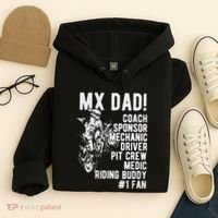 Mx Dad Moto Cross Dad Hoodie thumb 4