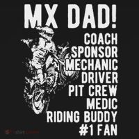 Mx Dad Moto Cross Dad Apron thumb 3