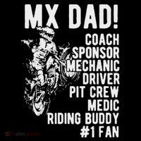 Mx Dad Moto Cross Dad Sweatshirt thumb 3