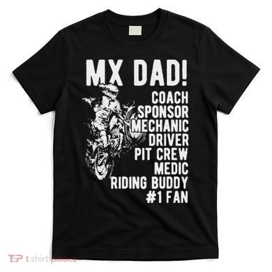 Mx Dad Moto Cross Dad T-Shirt