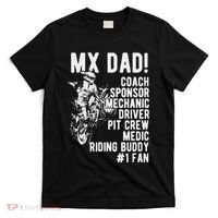 Mx Dad Moto Cross Dad T-Shirt thumb 0