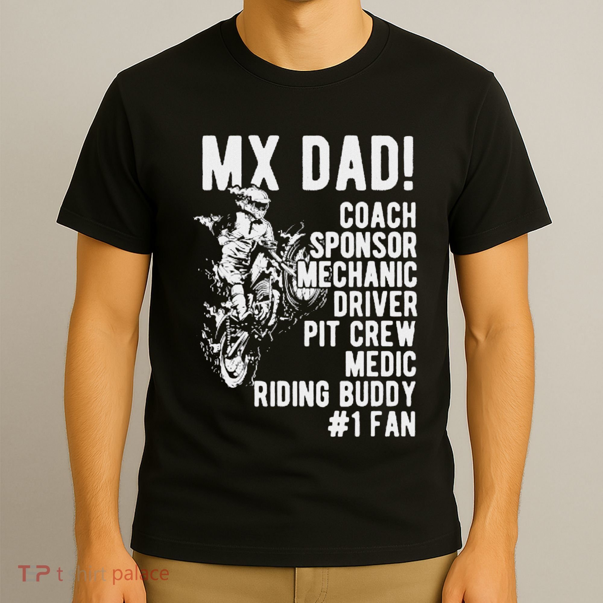 Mx Dad Moto Cross Dad T-Shirt