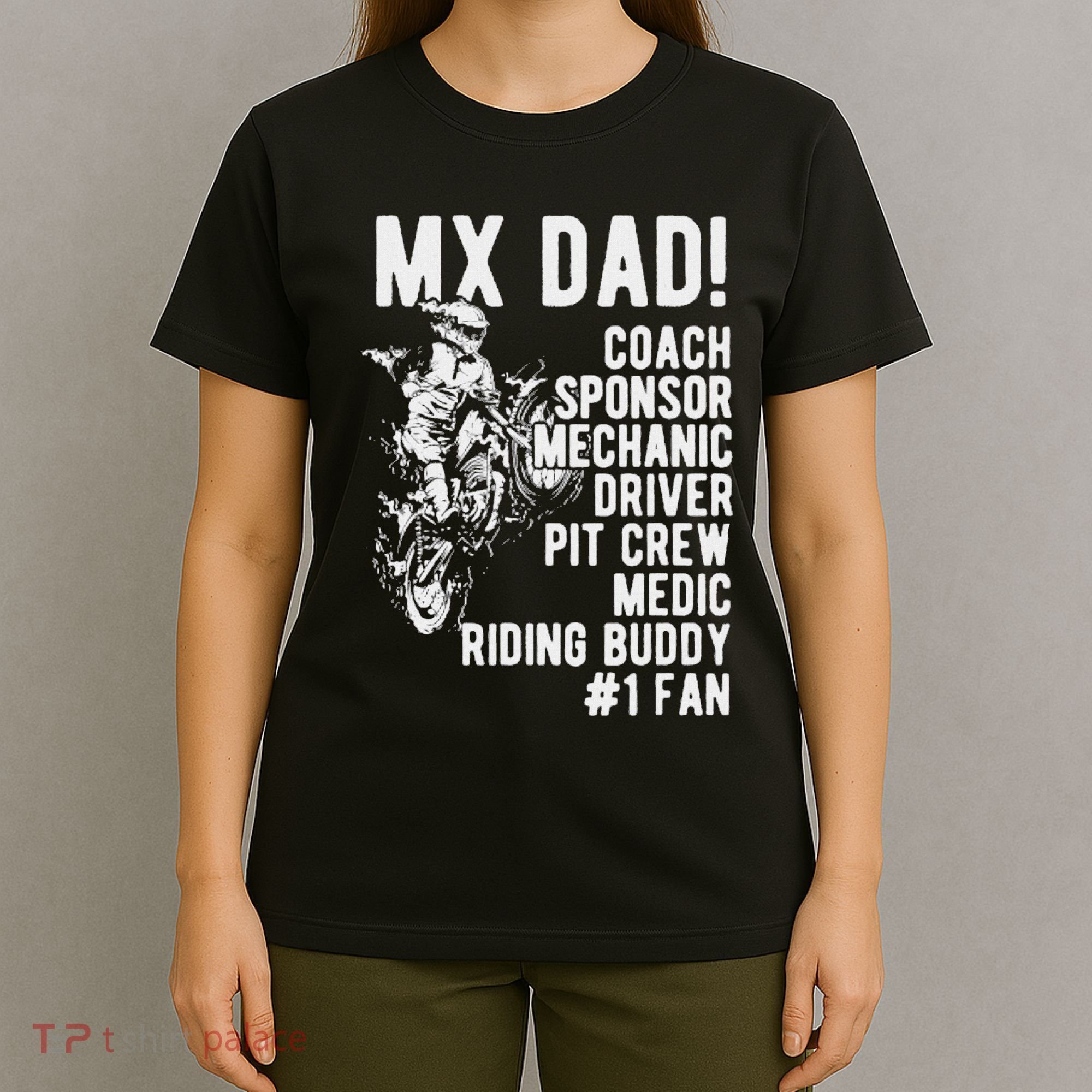 Mx Dad Moto Cross Dad T-Shirt