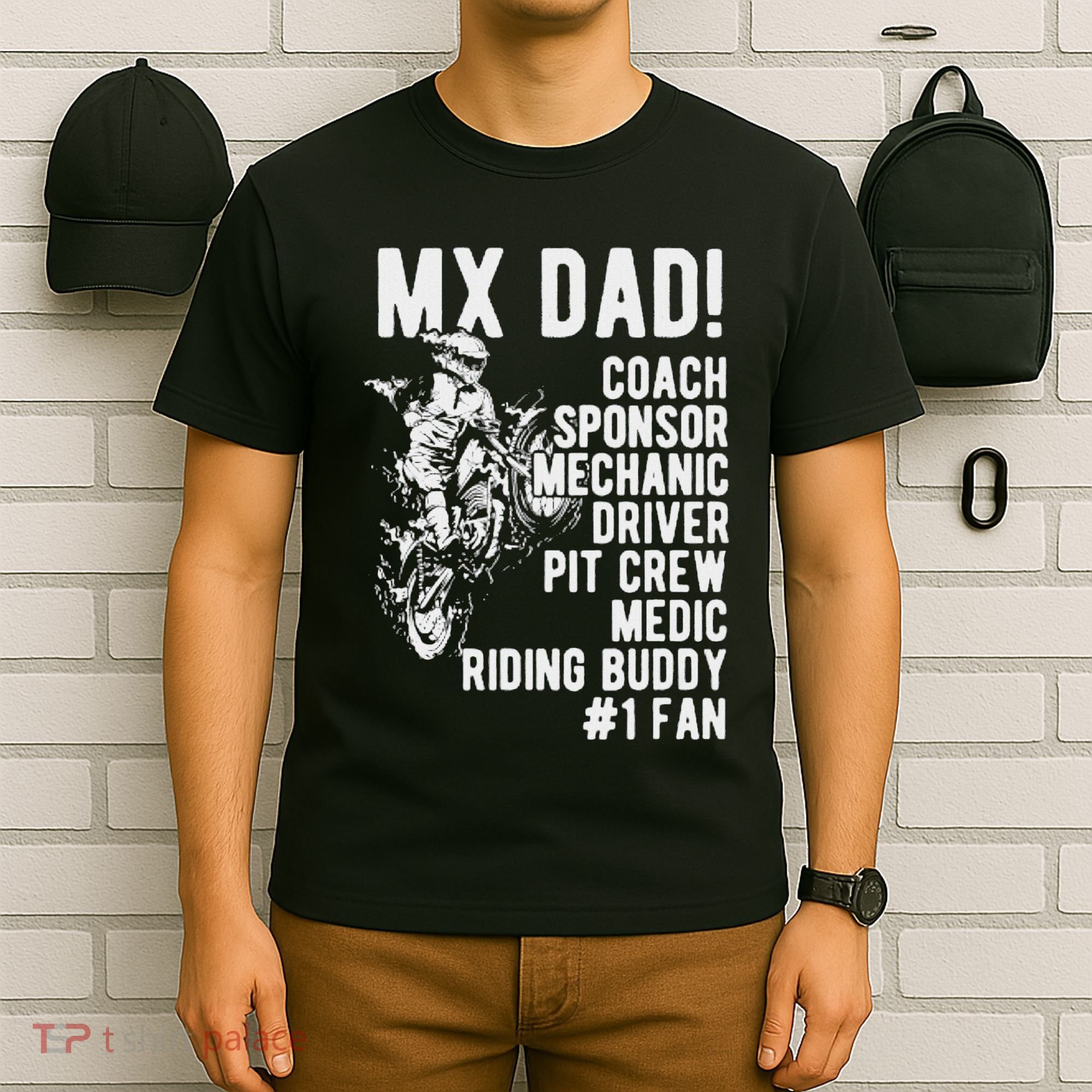 Mx Dad Moto Cross Dad T-Shirt